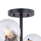 Orbit Four Light Semi Flush Mount (C0194)