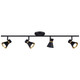 Vaxcel - C0287 - LED Directional Light - Alto - Matte Black/Satin Brass