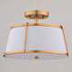 Marion Two Light Semi-Flush Mount (C0328)