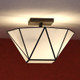 Burnett Two Light Semi-Flush Mount (C0330)