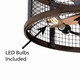 Humboldt 21"Ceiling Fan (F0061)