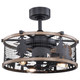 Vaxcel - F0068 - 21Ceiling Fan - Kodiak - Oil Rubbed Bronze and Burnished Teak