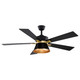 Vaxcel - F0126 - 52Ceiling Fan - Scottsdale - Black and Gold