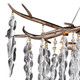 Rainier Six Light Linear Chandelier (H0231)