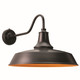 Vaxcel - T0572 - One Light Outdoor Wall Mount - Dorado - Dark Bronze and Light Gold