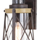 Harwood One Light Outdoor Motion Sensor Wall Light (T0632)
