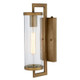 Vaxcel - T0791 - One Light Outdoor Wall Mount - Morgan Park - Warm Brass