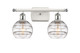 Innovations - 516-2W-WPC-G556-6CL - Two Light Bath Vanity - Ballston - White Polished Chrome