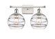 Innovations - 516-2W-WPC-G556-8CL - Two Light Bath Vanity - Ballston - White Polished Chrome