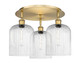 Innovations - 516-3C-BB-G559-8SDY - Three Light Semi-Flush Mount - Ballston - Brushed Brass