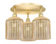 Innovations - 516-3C-SG-G559-8ME - Three Light Semi-Flush Mount - Ballston - Satin Gold