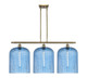 Innovations - 516-3I-AB-G559-12BL - Three Light Island Pendant - Ballston - Antique Brass