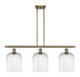 Innovations - 516-3I-AB-G559-8CL - Three Light Island Pendant - Ballston - Antique Brass