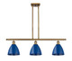 manufacturer_finish:Brushed Brass|manufacturer_glass:Blue|light_output:220.00lm|color_temperature:2200K|cri:99