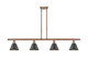 Innovations - 516-4I-AC-M8-LED - LED Island Pendant - Ballston - Antique Copper