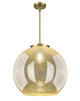 Innovations - 221-1S-AB-G128-18 - One Light Pendant - Essex - Antique Brass