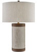 Currey and Company - 6000-0038 - One Light Table Lamp - Baptiste - Ivory/Brown