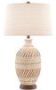 Currey and Company - 6000-0088 - One Light Table Lamp - Faiyum - Tan/Brown/Bronze