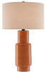Currey and Company - 6000-0192 - One Light Table Lamp - Janeen - Orange