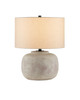 Currey and Company - 6000-0272 - One Light Table Lamp - Beton - Antique Earth