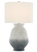 Currey and Company - 6000-0538 - One Light Table Lamp - Cazalet - Ash Ivory/Blue/Black
