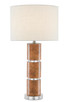 Currey and Company - 6000-0679 - One Light Table Lamp - Birdseye Table Lamp - Birdseye Maple Veneer