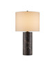 Currey and Company - 6000-0974 - One Light Table Lamp - Vespera - Coffee Brown/Antique Brass