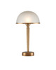 Currey and Company - 6000-0986 - LED Table Lamp - Gatsby Table Lamp - Antique Brass / Frosted