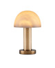 Currey and Company - 6000-0989 - One Light Table Lamp - La Gravite Mini Table Lamp - Natural / Brass