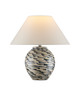 Currey and Company - 6000-1003 - One Light Table Lamp - Minnows Blue Table Lamp - Navy Blue / Beige