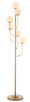 Currey and Company - 8000-0097 - Six Light Floor Lamp - Farnsworth Brass Floor Lamp - Brass