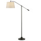 Currey and Company - 8000-0111 - One Light Floor Lamp - Maxstroke Collection - Oil Rubbed Bronze