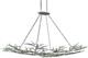Currey and Company - 9000-0367 - 14 Light Chandelier - Rainforest Collection - Silver Leaf Currey and Company - 9000-0367 - 14 Light Chandelier - Rainforest Collection - Silver Leaf