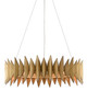 Currey and Company - 9000-0521 - Eight Light Chandelier - Potter - Aurora Antique