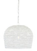 Currey and Company - 9000-0870 - One Light Chandelier - Piero Collection - White