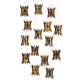 Currey and Company - 9000-1043 - 15 Light Pendant - Alsop - Brown/Black/Natural/Silver
