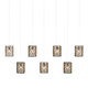 Currey and Company - 9000-1074 - Seven Light Pendant - Regatta Collection - Cupertino
