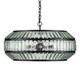 Currey and Company - 9000-1078 - Six Light Chandelier - Centurion Collection - Clear/Satin Black