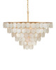 Bon Vivant Five Light Semi-Flush Mount (9000-1098)