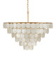 Bon Vivant Five Light Semi-Flush Mount (9000-1098)