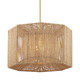 Currey and Company - 9000-1101 - Four Light Chandelier - Mereworth - Natural/Beige