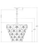 Tulum Five Light Chandelier (9000-1113)