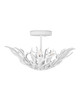Snowfall Three Light Semi-Flush Mount (9000-1124)