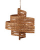 Currey and Company - 9000-1132 - Five Light Chandelier - Saisei Collection - Natural/Khaki