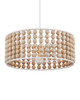 Currey and Company - 9000-1139 - Six Light Chandelier - Holcroft - Sandstone/Sugar White