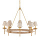 Vichy Eight Light Chandelier (9000-1143)