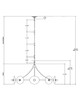 Circumstellar Eight Light Chandelier (9000-1150)