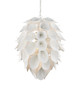 Currey and Company - 9000-1206 - Nine Light Chandelier - Diego - Gesso White