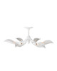 Snowflower Six Light Semi-Flush Mount (9000-1226)