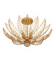 Leaflace Four Light Semi-Flush Mount (9000-1228)